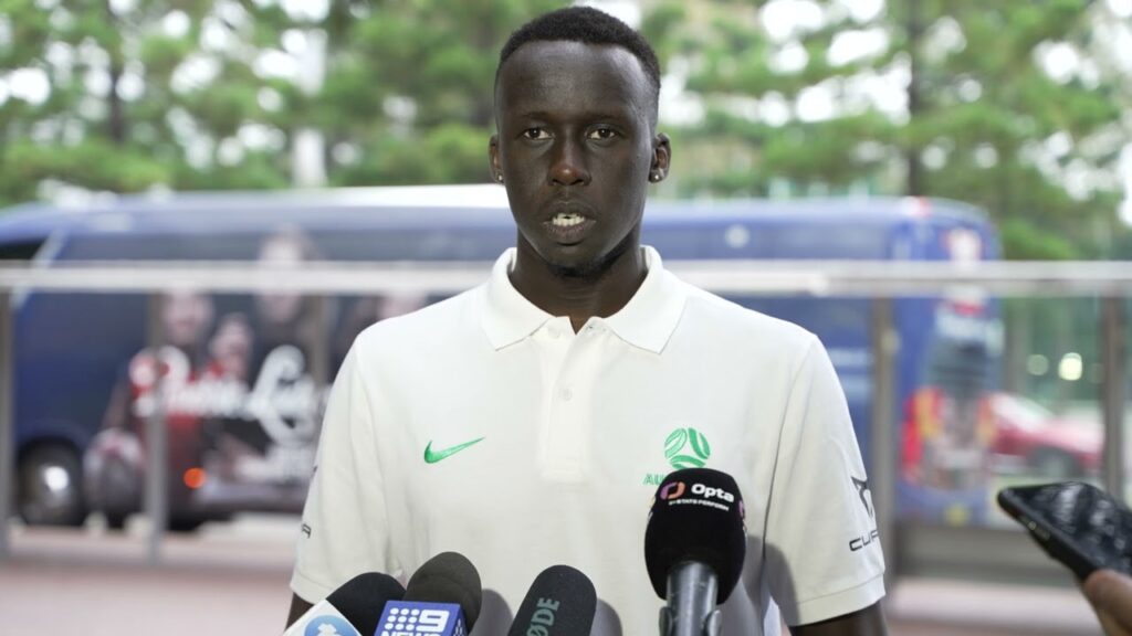 Thomas Deng | Press Conference | Australia vs Ecuador