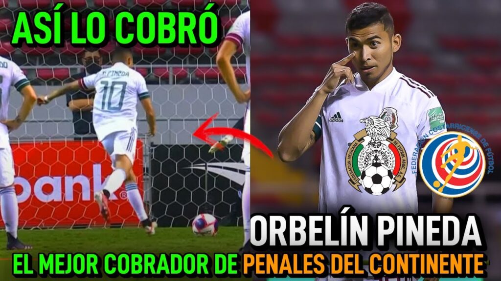 ✅¡A LO ORBE! Así cobró el Penal Orbelín Pineda el MEJOR COBRADOR DE PENALES DEL CONTINENTE... México