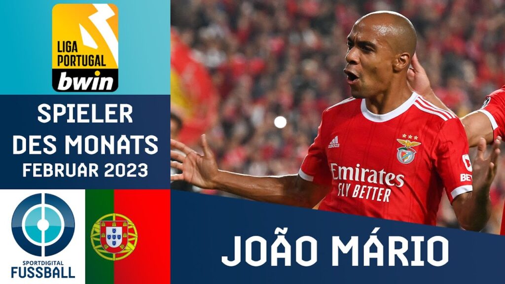 João Mário: Vom Inter-Flop zum Top-Torschützen der Primeira Liga | Spieler des Monats | Februar 2023