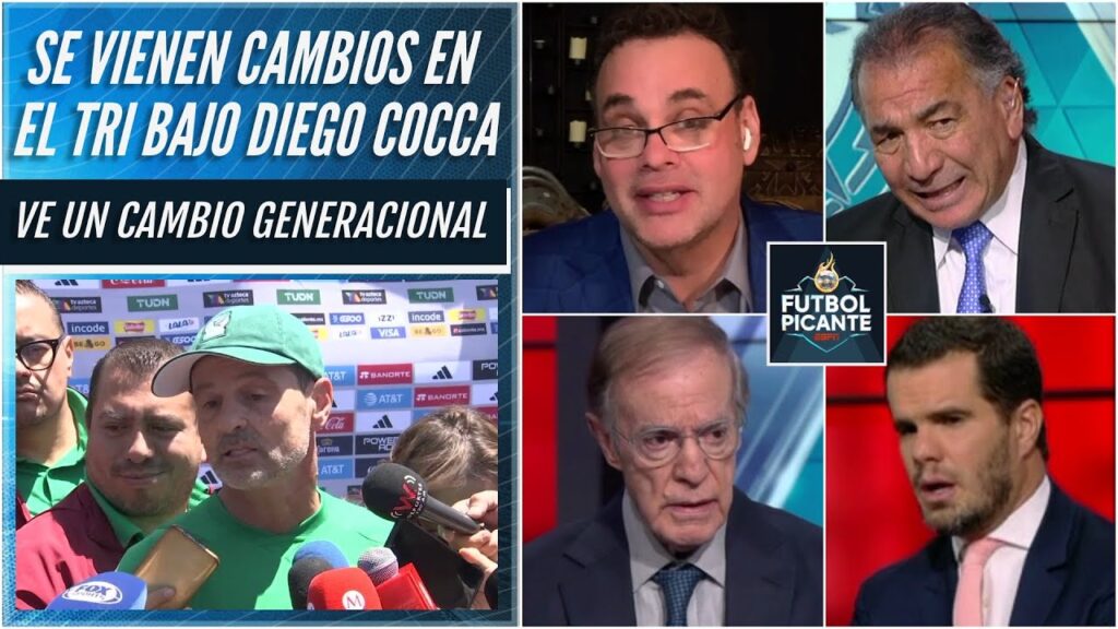 Diego Cocca habla de CAMBIO GENERACIONAL en el Tri. México enfrenta a Suriname | Futbol Picante