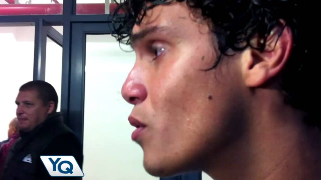 Yeltsin Tejeda luego del encuentro ante Uruguay