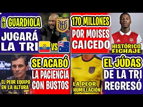 HISTÓRICO FICHAJE! 170 MILLONES POR MOISES CAICEDO | BUSTOS ACABÓ LA PACIENCIA DE BARCELONA