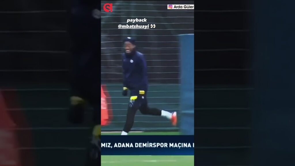 Kasımpaşa maçı öncesi Michy Batshuayi, Arda Güler'i yere sermişti. Arda, intikamını alıyor 😅