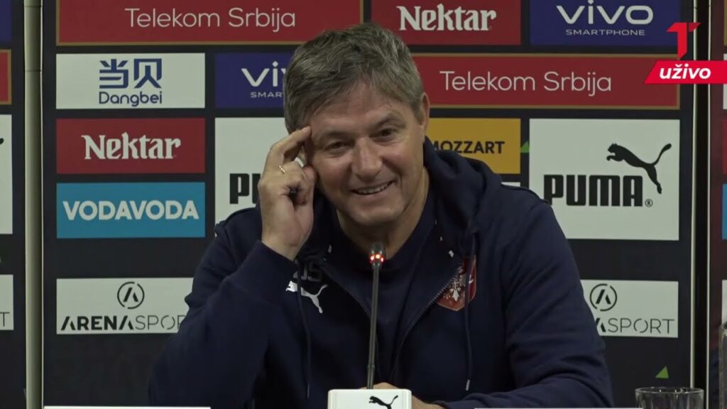 Selektor Dragan Stojković Piksi obraća se naciji uoči velike "bitke"