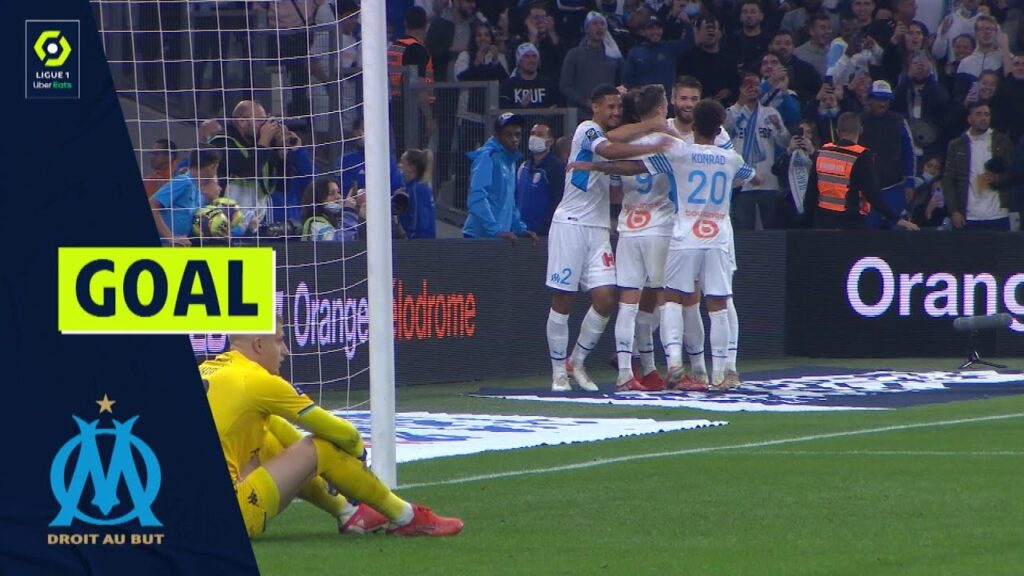 Goal Matteo GUENDOUZI OLIE (56' - OM) OLYMPIQUE DE MARSEILLE - FC LORIENT (4-1) 21/22