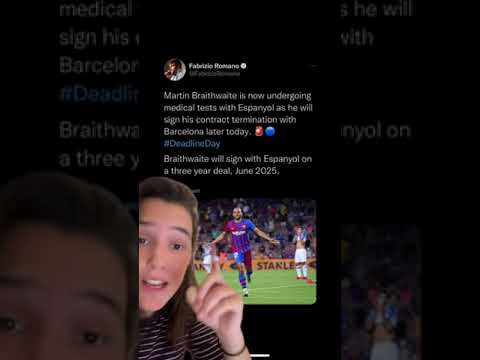 EL RÉCORD DE BRAITHWAITE EN EL BARÇA #shorts