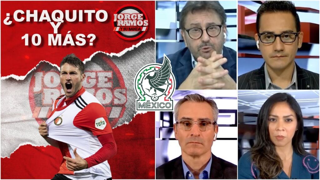 SANTIAGO GIMÉNEZ es EL MEJOR MEXICANO en la actualidad, ¿será el 9 del Tri? | Jorge Ramos y Su Banda