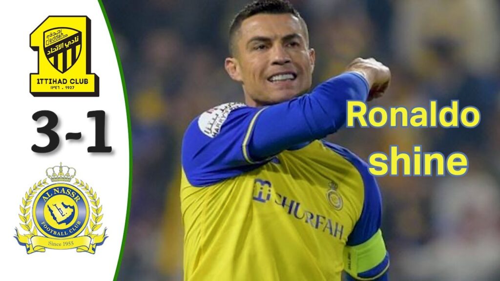 Al Nassr vs Al Ettihad 3-1 Ronaldo writes history  4 Assist- All Goals & Highlights 2023