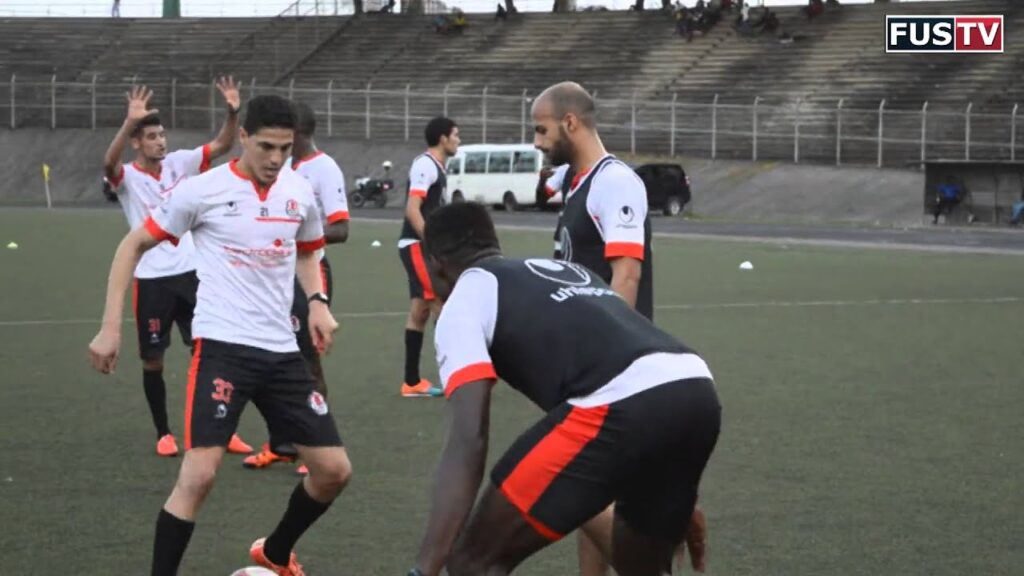 L'entrainement au Stade de la Réunification en vidéo