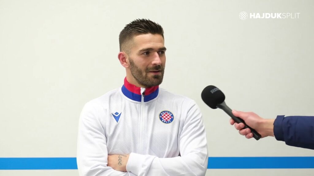 Marko Livaja nakon pobjede na Rujevici