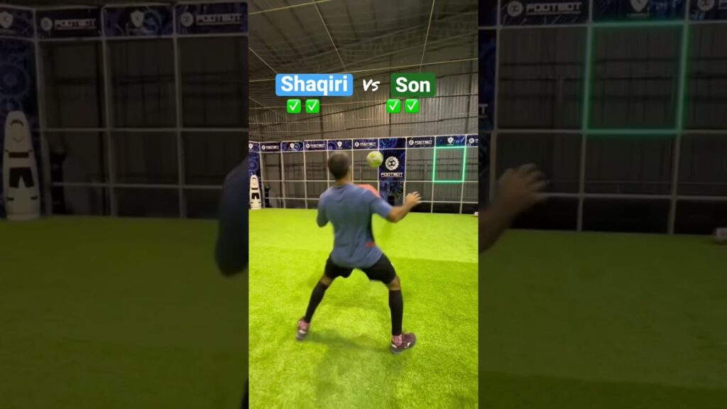 Son and Shaqiri's Footbot Skills Spectacular🔥