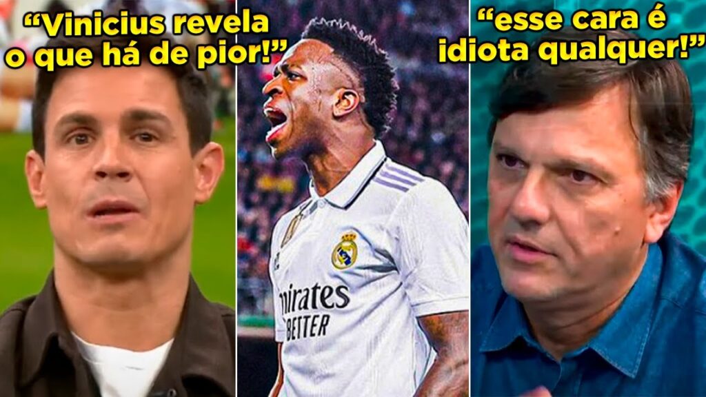 MAURO CÉZAR ESCULACHOU JORNALISTA ESPANHOL QUE CHAMOU VINICIUS JR DE "PÉSSIMO COMPANHEIRO!"