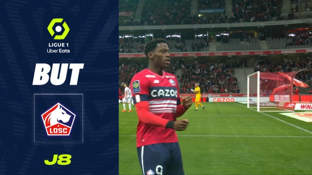 But Jonathan Christian DAVID (5' - LOSC) LOSC LILLE - TOULOUSE FC (2-1) 22/23
