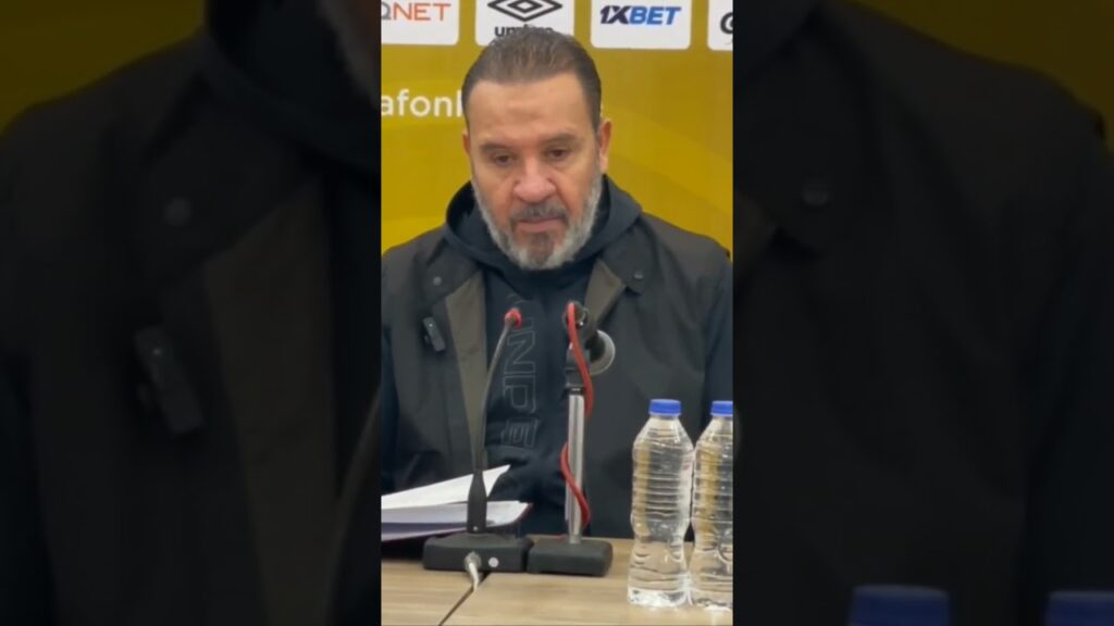 الندوة الصحفية قبل مواجهة المريخ السوداني تصريح معلول مدرب الترجي #الترجي #الترجي_الرياضي_التونسي