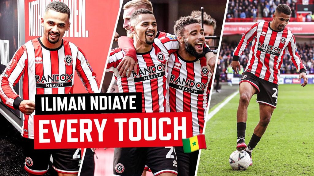 The Senegalese Starboy | Iliman Ndiaye compilation vs Blackburn FA Cup | Skills and touches. 🇸🇳🌪