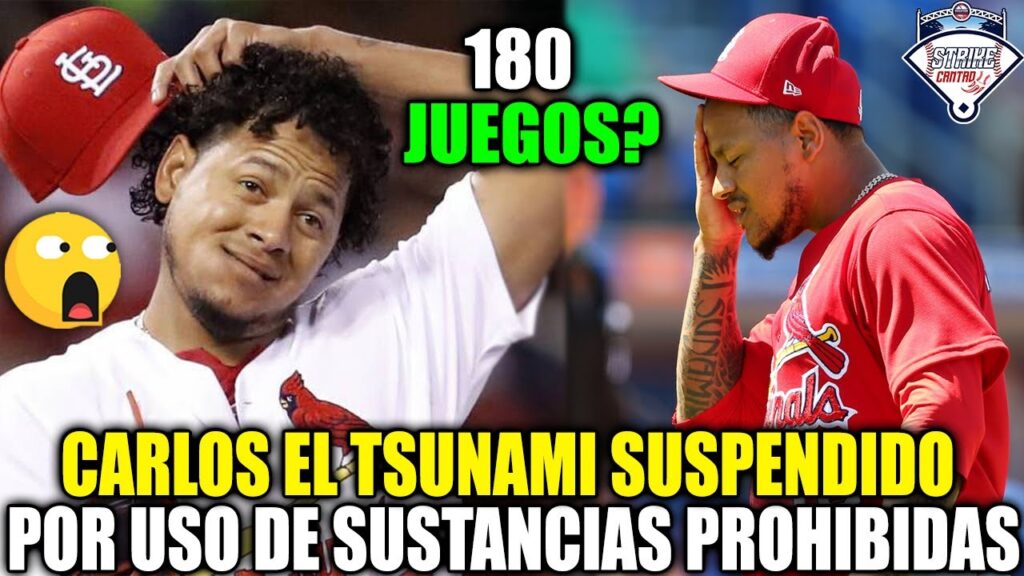 ¡INCREIBLE! CARLOS "EL TSUNAMI" MARTINEZ SUSPENDIDO 80 Juegos por USO de ESTEROIDES y HACER TRAMPAS