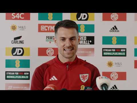 Capten Rambo - Aaron Ramsey's first Cymru captain press conference