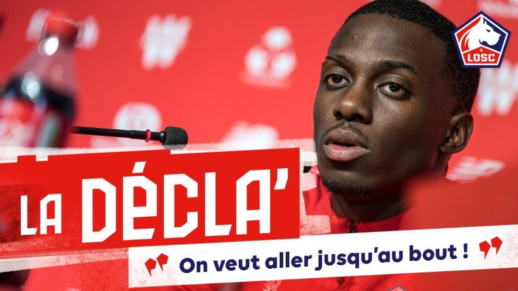 LOSC PRESS | Timothy Weah avant PSG-LOSC 🎙