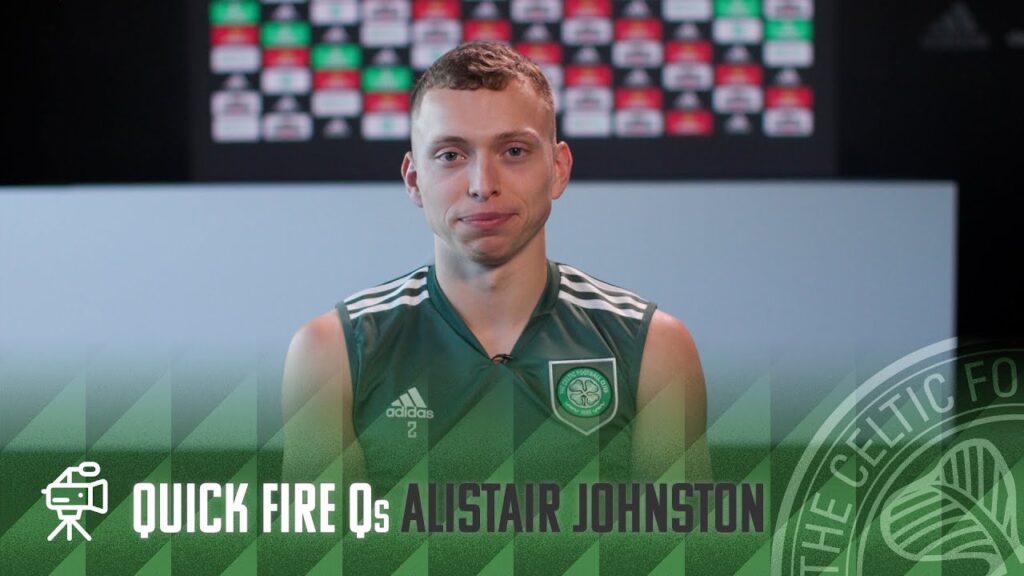 Celtic TV's Quickfire Qs with Alistair Johnston