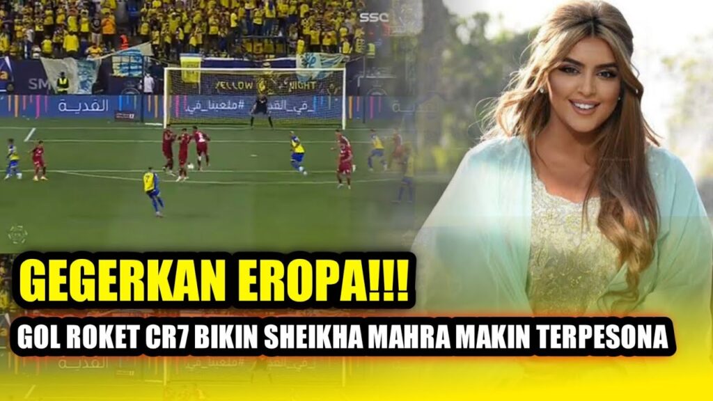 GEGER!!! Gol Roket CR7 Bikin Queen of Dubai Makin Terpesona π€ GEGER!!! Gol Roket CR7 Bikin Queen of Dubai Makin Terpesona π€