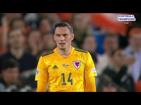 Roberts erwartet, den Ball zu treten, Niederlande-Wales, UEFA Nations League 2022