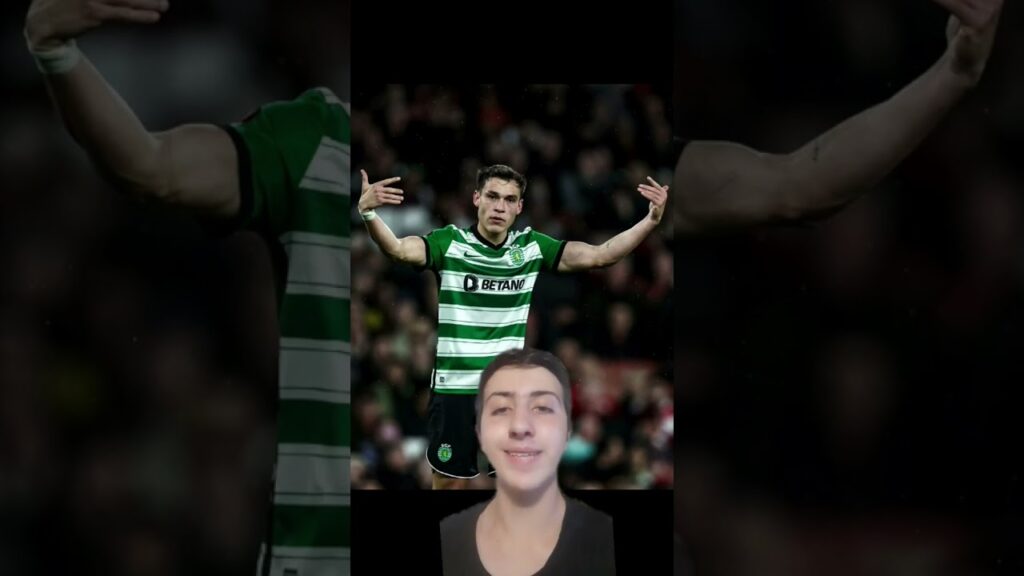 MANUEL UGARTE LA ROMPE FRENTE AL ARSENAL #manuelugarte  #sporting  #arsenal #europaleague #shorts