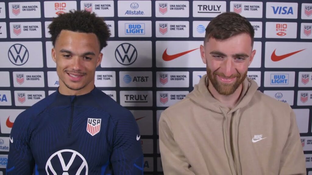 NATIONS LEAGUE TRAINING CAMP PRESS CONFERENCE: Antonee Robinson & Matt Turner | March 22, 2023