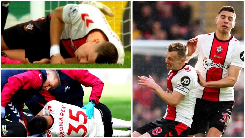 Southampton star Jan Bednarek rushed to hospital after injury vs Tottenham