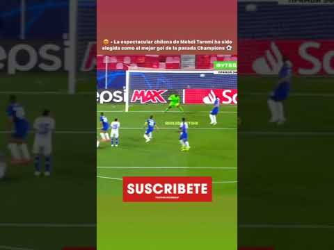 El Mejor GOL de la pasada CHAMPIONS 🤯 Espectacular CHILENA de MEHDI TAREMI #shorts