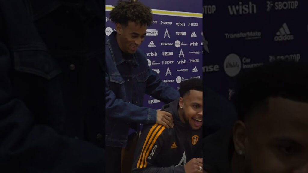 TYLER ADAMS SURPRISES WESTON MCKENNIE AT SIGNING! #shorts
