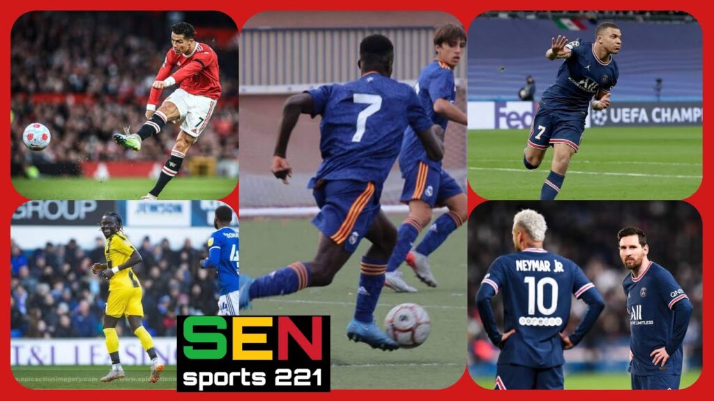 Actu foot : Babacar Diocou, Baye Oumar Niass, Cristiano Ronaldo, Mbappe, Moustapha Name, Neymar...