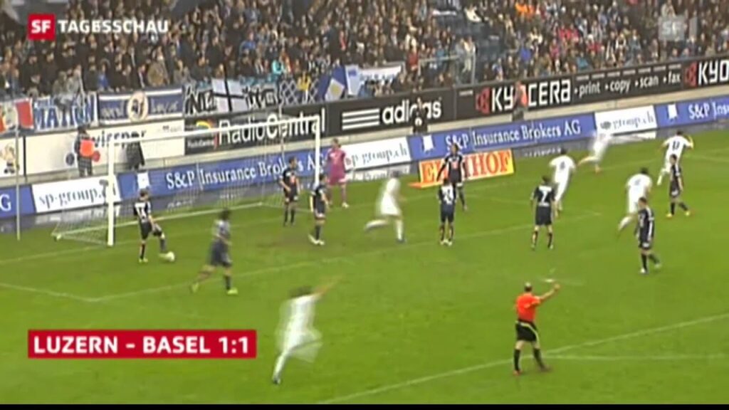 Xherdan Shaqiri Amazing Bicycle Goal: Luzern - FC Basel