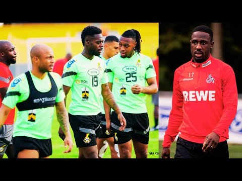 BREAKING🇬🇭VS 🇦🇴: NEW DEFENDER JOINS BLACK STARS CAMP TO REPLACE TARIQ LAMPTEY-17 PLAYERS IN CAMP