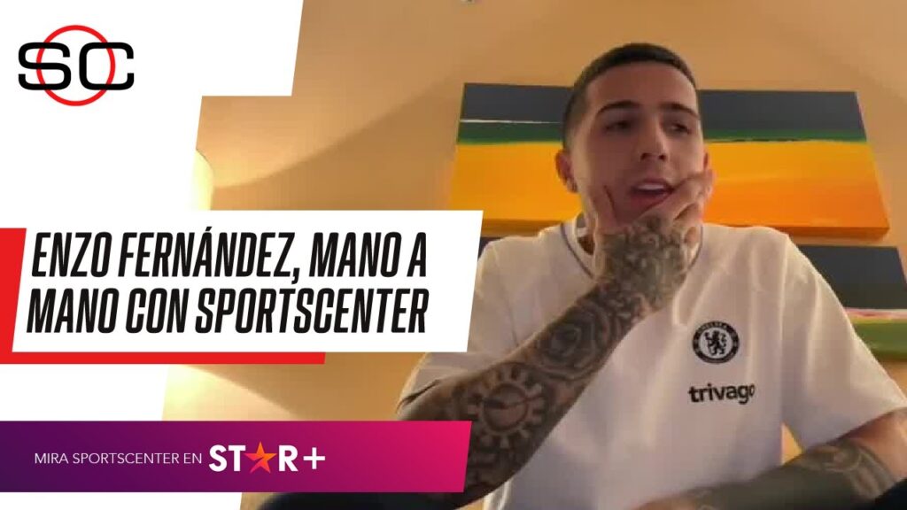 "NUNCA DISFRUTÉ TANTO UN PARTIDO COMO LA FINAL": Enzo Fernández IMPERDIBLE en #SportsCenter