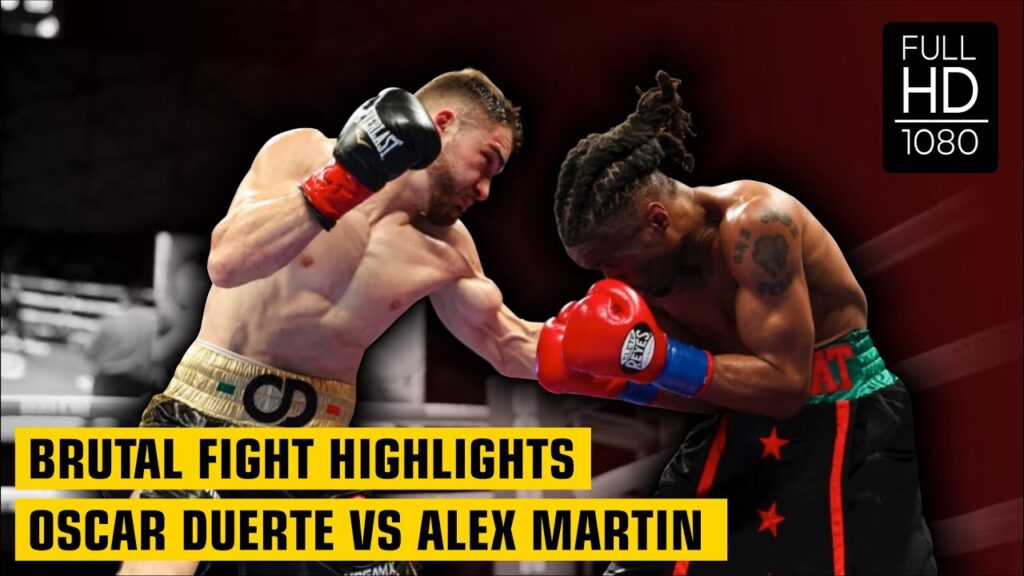 EVERY CLEAN SHOT: OSCAR DUARTE VS ALEX MARTIN