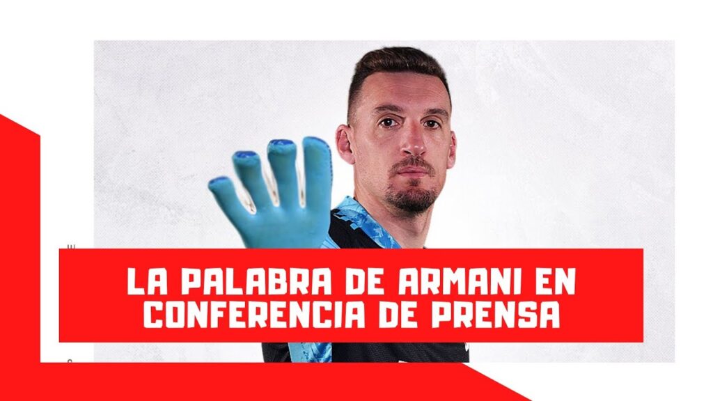 LA CONFERENCIA COMPLETA DE FRANCO ARMANI LUEGO DE LA VICTORIA CONTRA SARMIENTO DE JUNÍN