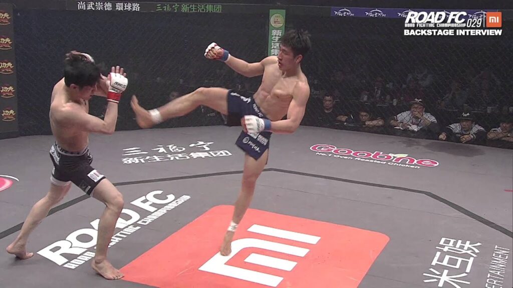 XIAOMI ROAD FC 029 MOON JEA HOON VS KIM MIN WOO HIGHLIGHT