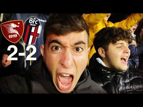 BOULAYE DIA!!!LIVE REACTION SALERNITANA-BOLOGNA 2-2 DALLO STADIO!!!