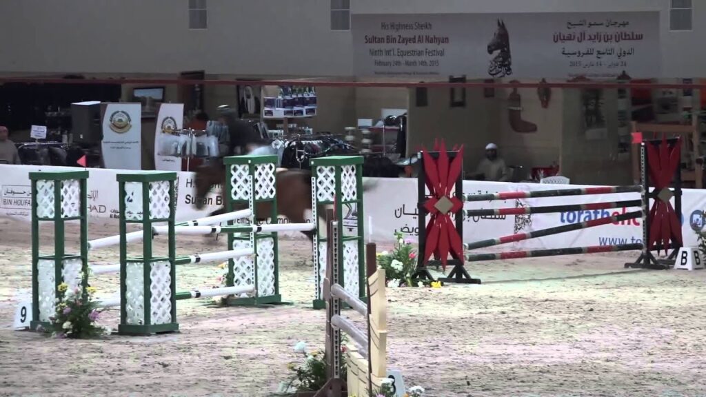 Cahila and Rider Mohamed Omran al Owais in BouThieb Stables on 6-3-2015