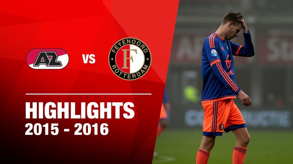 Highlights | AZ - Feyenoord | Eredivisie 2015-2016