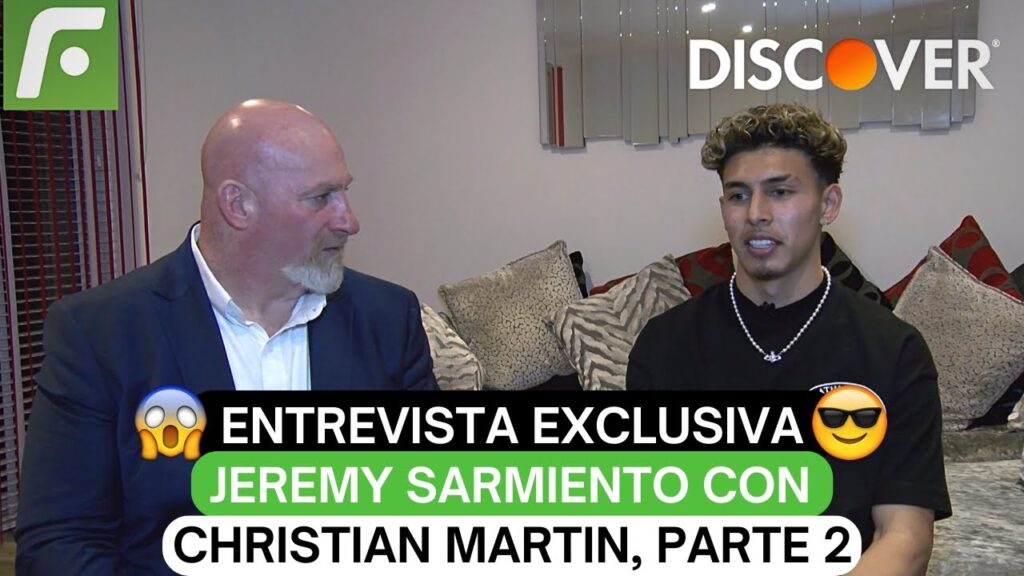 😱Entrevista exclusiva Jeremy Sarmiento con Christian Martin, Parte 2 @DiscoverEcuador a Sarmiento🔥
