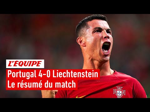 Portugal 4-0 Liechtenstein : un record et un doublé pour Cristiano Ronaldo