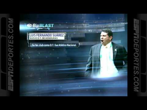 Luis Fernando Suárez nuevo DT de Honduras