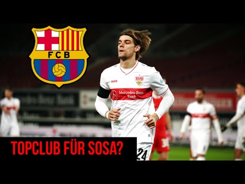 Barça verhandelt wegen Stuttgart-Verteidiger Borna Sosa!  VfB Update