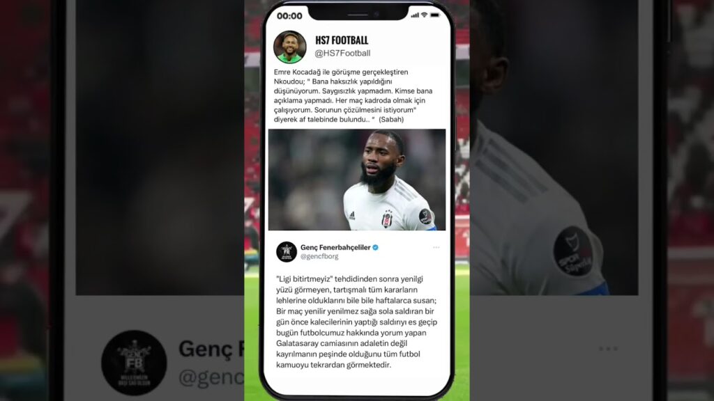 Siz Ne Düşünüyorsunuz? #nkoudou #beşiktaş #fenerbahçe #gfb #galatasaray #süperlig #football #shorts