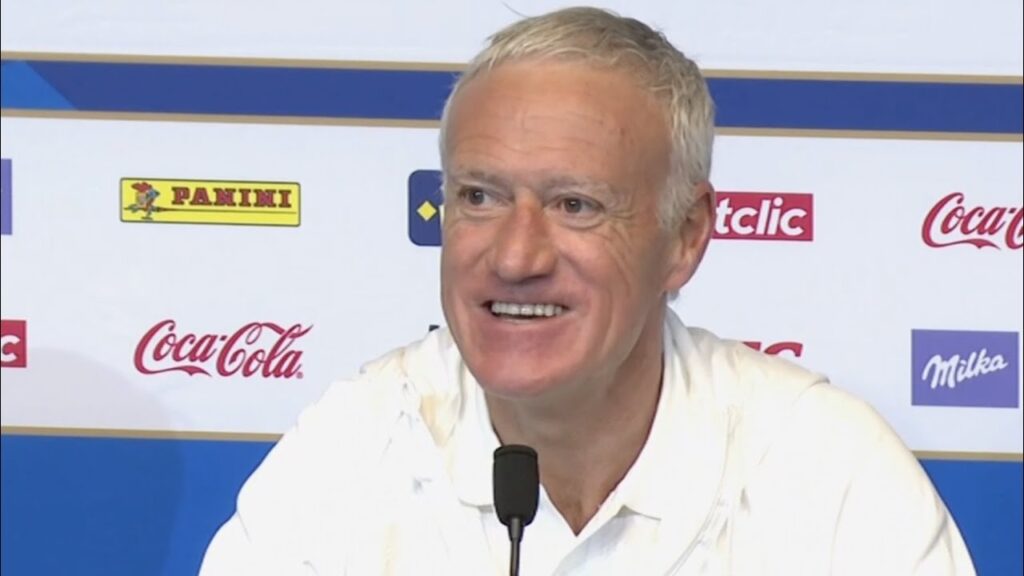 Didier Deschamps sur Mbappé capitaine des Bleus : "Ça se met en place naturellement, une logique"