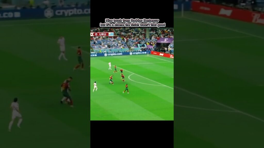 Nice touch from Rodrigo Bentancur but it's a shame the finish wasn't that good