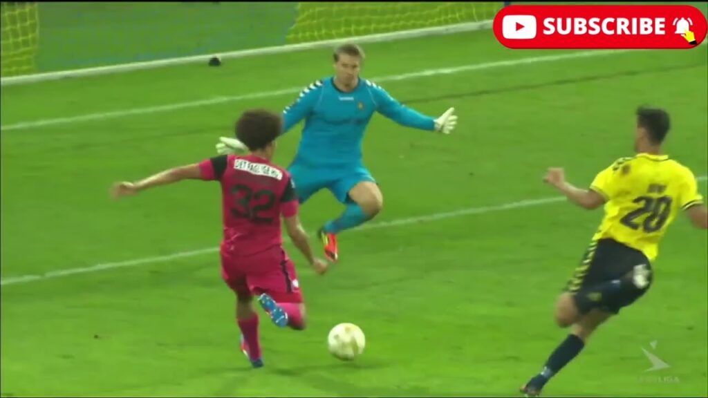 Martin Braithwaite scorer første mål for EfB mod Brøndby.