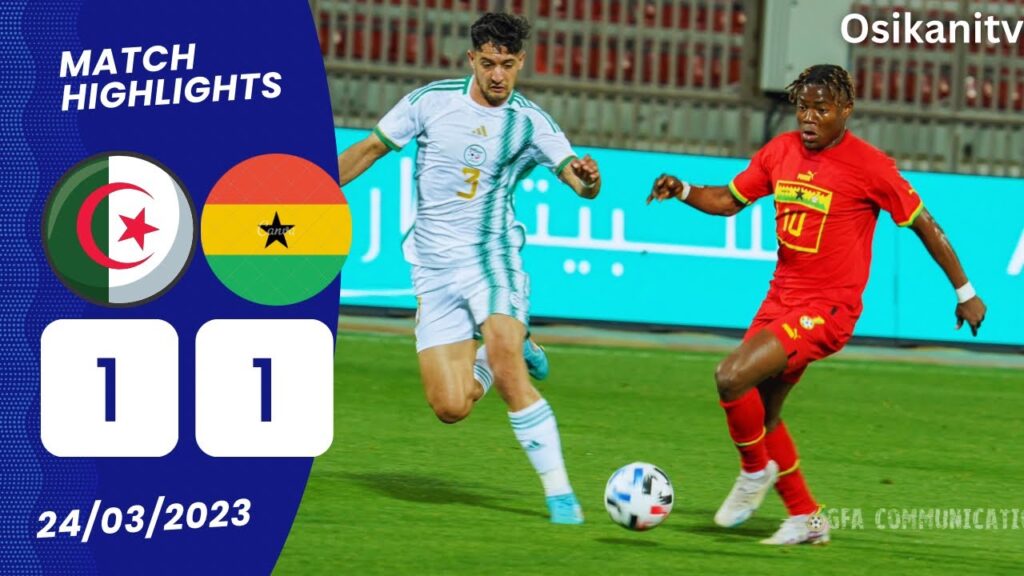ALGERIA VS GHANA (1-1) DANLAD IBRAHIM PENALTY SAVE 💪🏽🇬🇭❤️🔥 ( FATAWU ISSAHAKU SCORED LATER )