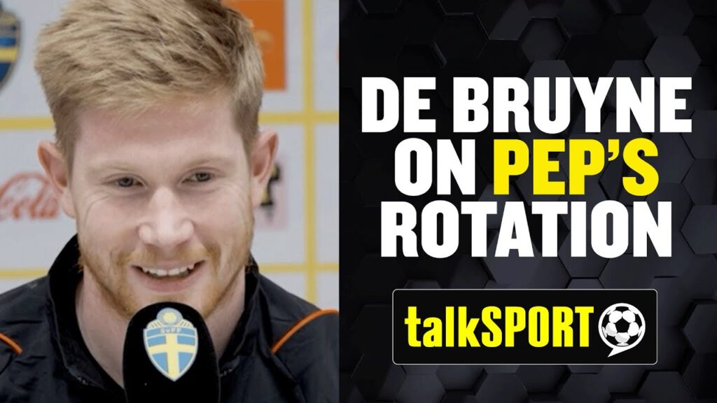 "I WANT TO PLAY EVERY MINUTE!" 🔥 De Bruyne talks Guardiola's squad rotation at Man City! ©️UEFA 2023